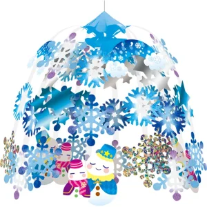 【2026年冬】2段センター なかよし雪だるま (No.040528)