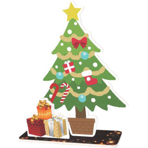 【2026年冬】スタンドパネル クリスマスツリー (No.070503)