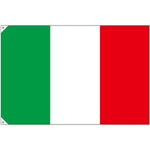 販促用国旗 イタリア サイズ:大 (23654)