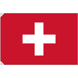 販促用国旗 スイス サイズ:大 (23666)