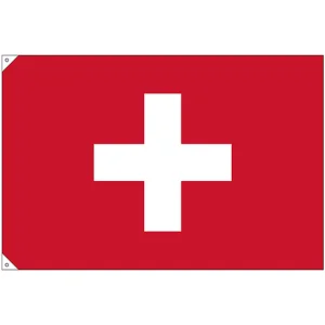 販促用国旗 スイス サイズ:大 (23666)