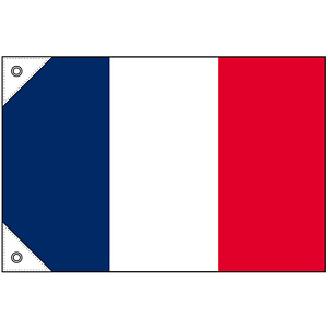 販促用国旗 フランス サイズ:ミニ (23673)