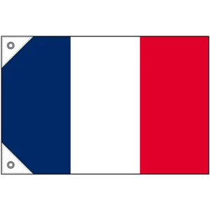 販促用国旗 フランス サイズ:ミニ (23673)