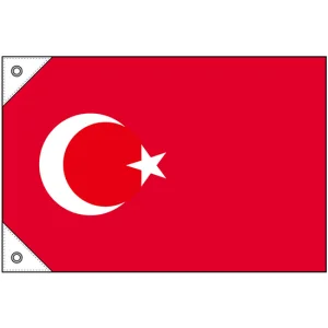販促用国旗 トルコ サイズ:ミニ (23682)