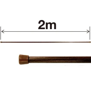 のれん棒 (2m) スチールタイプ (4231)　※個人宅配送不可商品