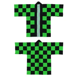 フルカラーハッピ 44366 市松模様 (受注生産)