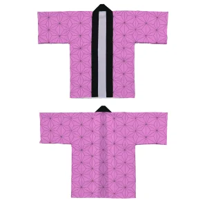 フルカラーハッピ 44367 麻の葉文様 (受注生産)