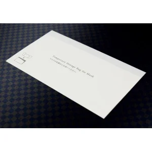 マスク仮置き用 紙包み(100枚入) (W64294)