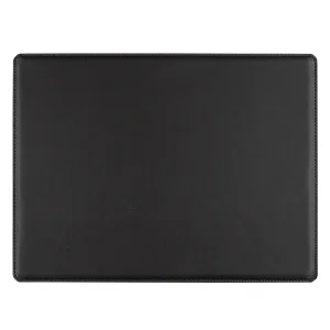 本革デスクマット 大 SS-7 黒 (10612BLK)