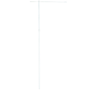 のぼりポール  5m強風用  φ25  ホワイト (52518WHT)