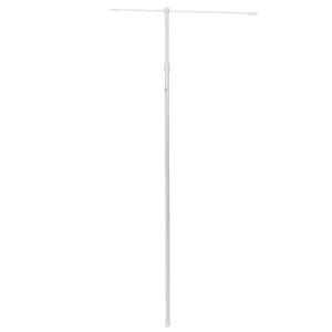 エコマルスーパーポール 3m強風用 のぼりポール ホワイト (54177WHT)