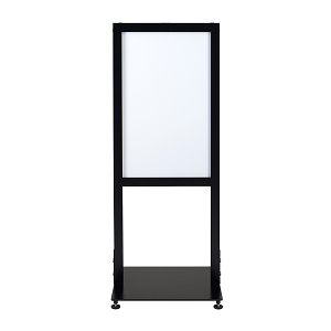 屋外用サイン アーバンスタンド 白無地面板 (URS+MUJI)