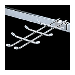 清掃用品収納ラック モップ収納ラック用 フック Wフック2 (CE-494-620-0)