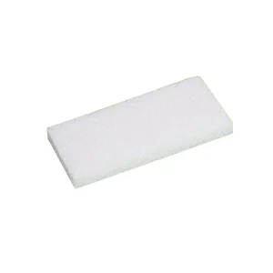手動清掃用品 フロアメンテナンス用パット スコッチブライトハンドパット (5枚入) 用途:磨き・焼付け 色:白 (EP-518-650-8)