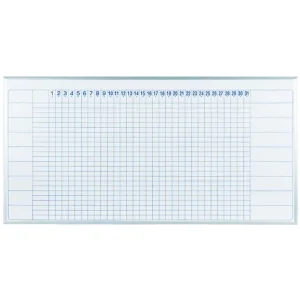 ホワイトボード MAJIシリーズ (壁掛) 予定表 MH36MF 板面寸法 W1810×H910 (MH36MF)