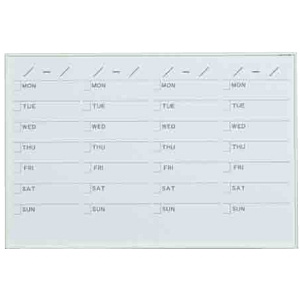 ホワイトボード MRシリーズ (壁掛) スケジュール MR23S 板面寸法 W910×H610 (MR23S)