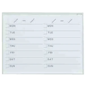 ホワイトボード MRシリーズ (壁掛) スケジュール MR2S 板面寸法 W610×H460 (MR2S)