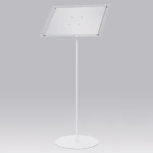 フロアスタンド 2833 屋内用 ホワイト A3 (2833-S-W-A3)