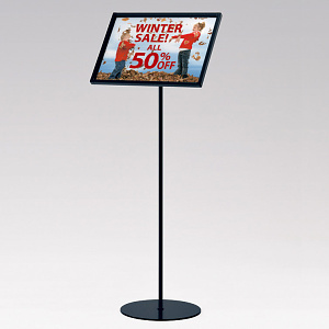 フロアスタンド 2835 屋内用 ブラック A4 (2835-K-A4)