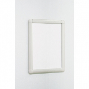 ポスターパネル338 B2 屋内用 4辺開きタテヨコ兼用 カラー:ホワイト (338-W-B2)