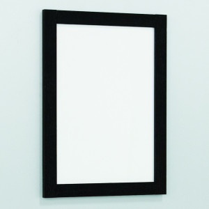 ポスターパネル アルモード 屋内用 4辺開き 346 A2タテ 木目ブラック (346A2K)