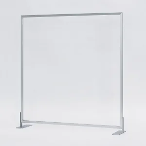連接･大量設置向き飛沫防止卓上アクリルパーテーション 600×620 (4370)