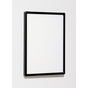 ポスターパネル スライド式 POPパネル AP55 A2 フレームカラー:ブラック (AP55-K-A2)