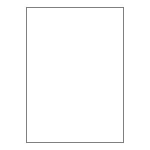 氏名標識 (樹脂タイプ) 104×65×1mm スペア用白名札 10枚入 (045013)