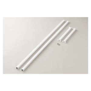 スライドアングル専用ポール 全高1800mm タテ型2連(KHT-2SA)用 (53201)