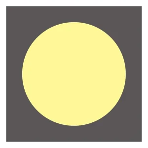 船舶用標識 丸 55mm角×1mm (082902)