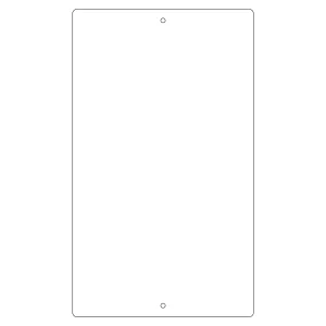 構内標識 680×400 表記:白無地 (108510)