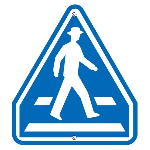 道路標識(構内用) 横断歩道 道路407-A (133331)
