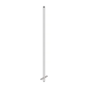 標識用ポール 埋め込み式 丸ポール（金具なし） 60.5mmφ×3600mm (136042)