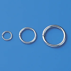 金具 リング 10個1組 サイズ:線径2.5mmφリング内径17mmφ (137200)