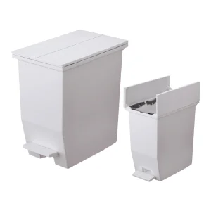 ペダルダストボックス 左右開きタイプ 45L グレー (146172)