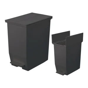 ペダルダストボックス 左右開きタイプ 45L ダークグレー (146173)