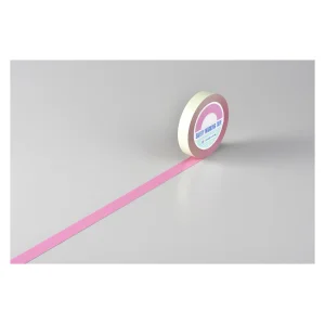ガードテープ (ラインテープ) 単色 ピンク 25mm幅×100m (148027)