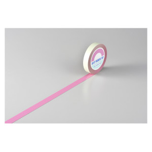 ガードテープ (ラインテープ) 単色 ピンク 25mm幅×20m (148047)