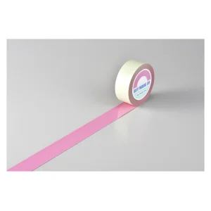 ガードテープ (ラインテープ) 単色 ピンク 50mm幅×20m (148087)