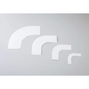 ガードテープ用コーナーテープ 10枚1組 白 サイズ:25mm幅 (150011)