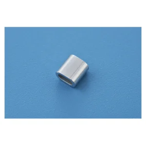 ステンレスワイヤーロープ止金具 10個1組 適合ワイヤー (ロープ径) :ワイヤー15 (1.50mmφ) 用 (197071)