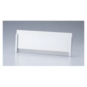 ルームプレート 差し込みタイプ 80×240mm 材質:アクリル・ (取付部) アルミ (214300)