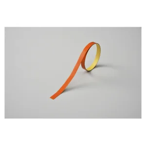 ヘルメット用ライン (小) 10mm幅×700mm 反射タイプ 10本1組 カラー:反射黄赤 (235304)