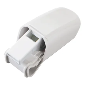 ヘルメット用ホイッスルホルダー (溝付き・溝なし兼用タイプ) ホワイト (241071)