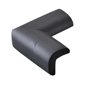 コーナーガード V型タイプ ブラック 約70×70×34mm (246363)