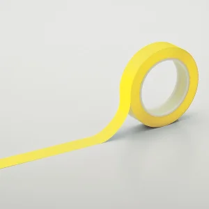 クリーンルーム用ラインテープ 黄 サイズ:25mm幅 (259033)