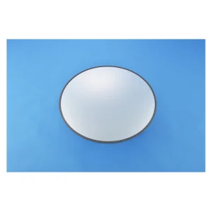 フレキシブルタイプ防犯用ミラー 丸型 アクリル製 径550mm ビス止め台座 (276060)