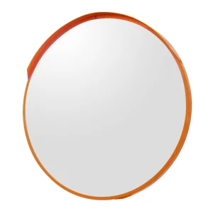 壁付けカーブミラー アクリル製 丸型1面鏡 径1000mm (277110)
