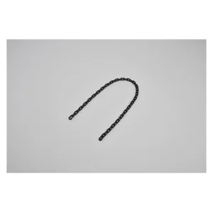 プラスチックカラーチェーン 線径6mm 長さ1.2m カラー｜ブラック (284034)