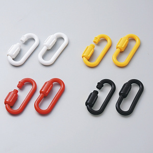 スクリュージョイント 線径6mmφ 2個1組 カラー:ホワイト (284111)